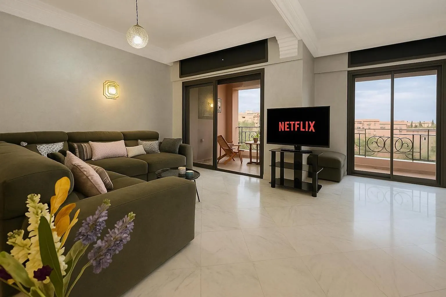 Luxurious M Avenue Hivernage - Next To Pestana Cr7 - Panoramic View & Pool Marrakesz 0*,