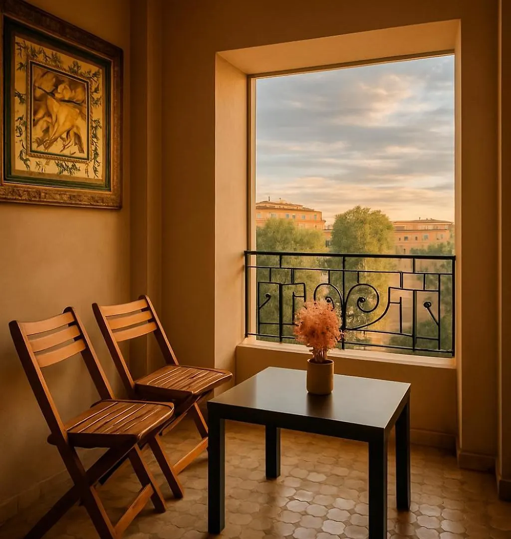 Sunny 2Bdr With Panoramic View - Next To Pestana Cr7 & M Avenue - Hivernage Garden Marrakesh Apartment