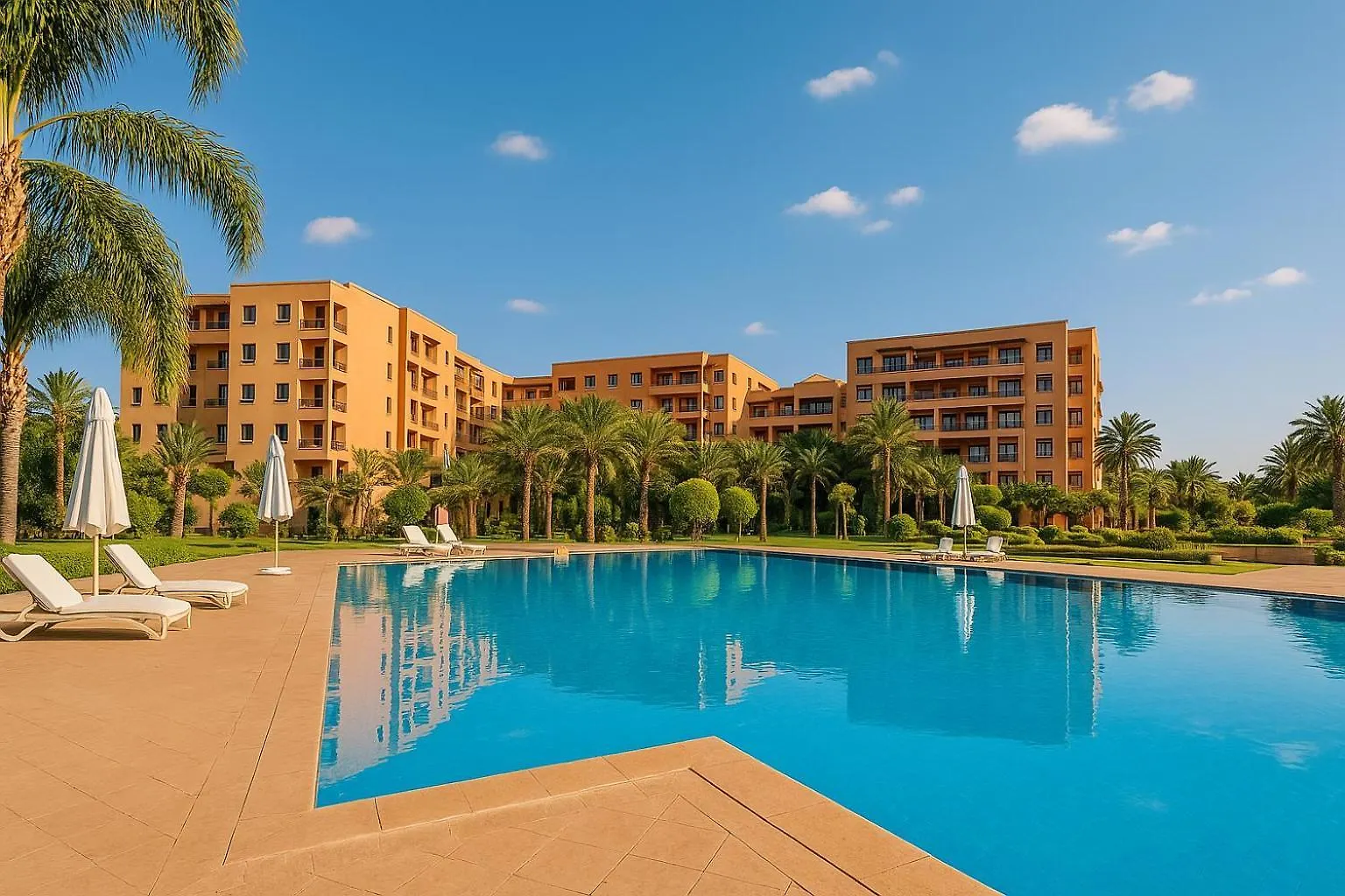 Sunny 2Bdr With Panoramic View - Next To Pestana Cr7 & M Avenue - Hivernage Garden Marrakesh