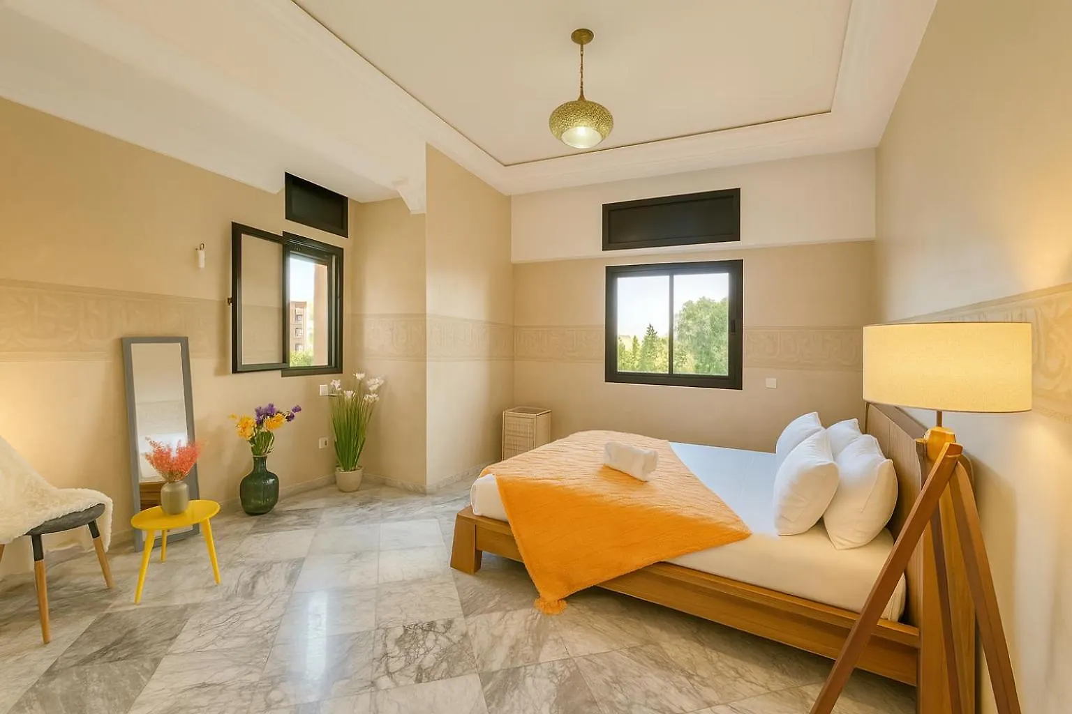 Luxurious M Avenue Hivernage - Next To Pestana Cr7 - Panoramic View & Pool 马拉喀什 0*,  摩洛哥