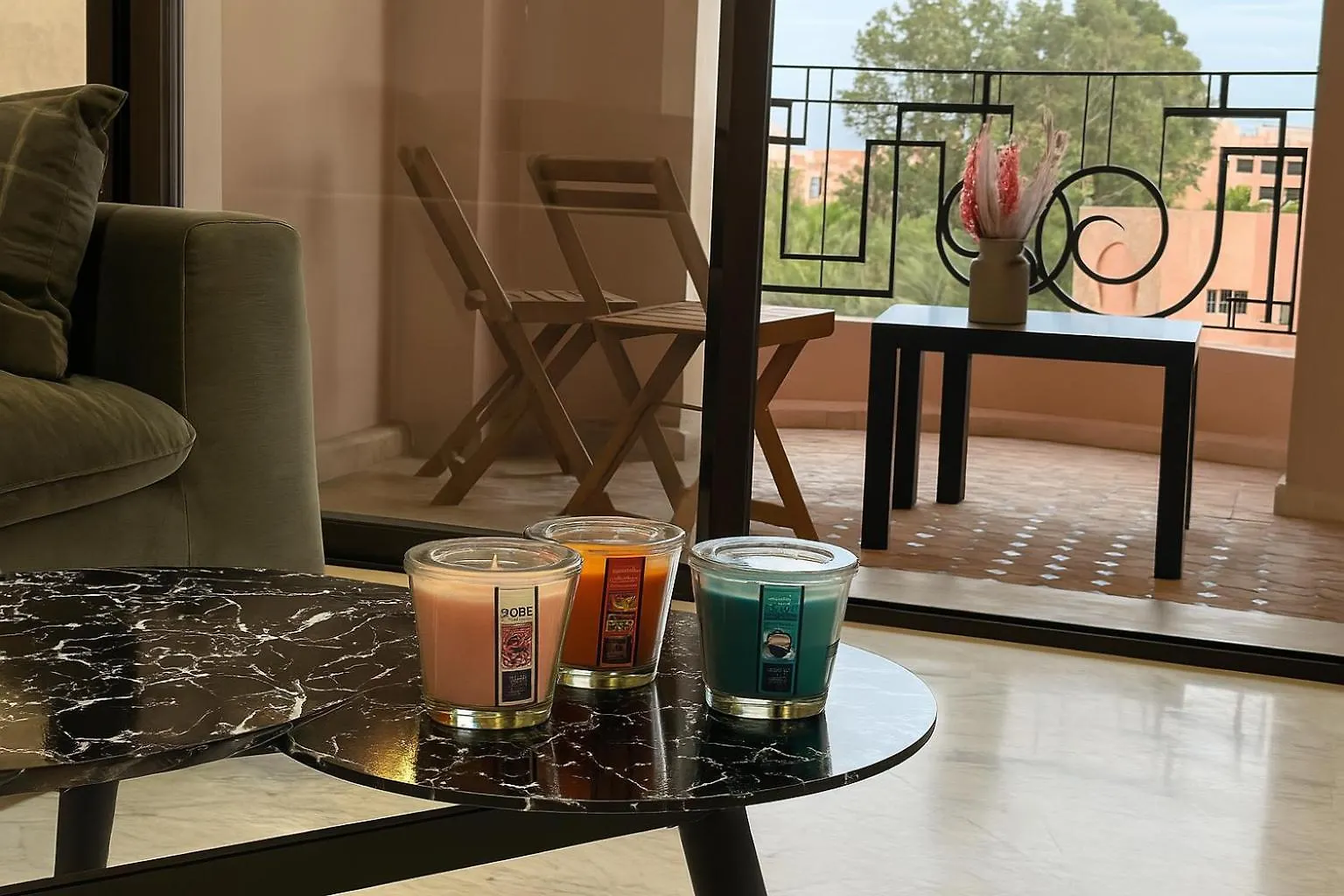 公寓 Luxurious M Avenue Hivernage - Next To Pestana Cr7 - Panoramic View & Pool 马拉喀什